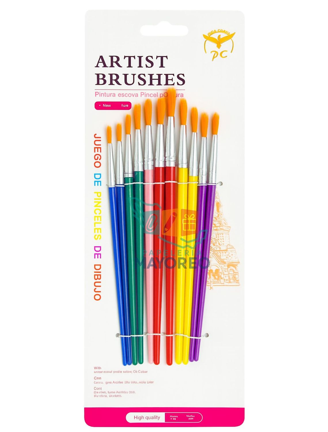 Set de Pinceles  – 12 Piezas