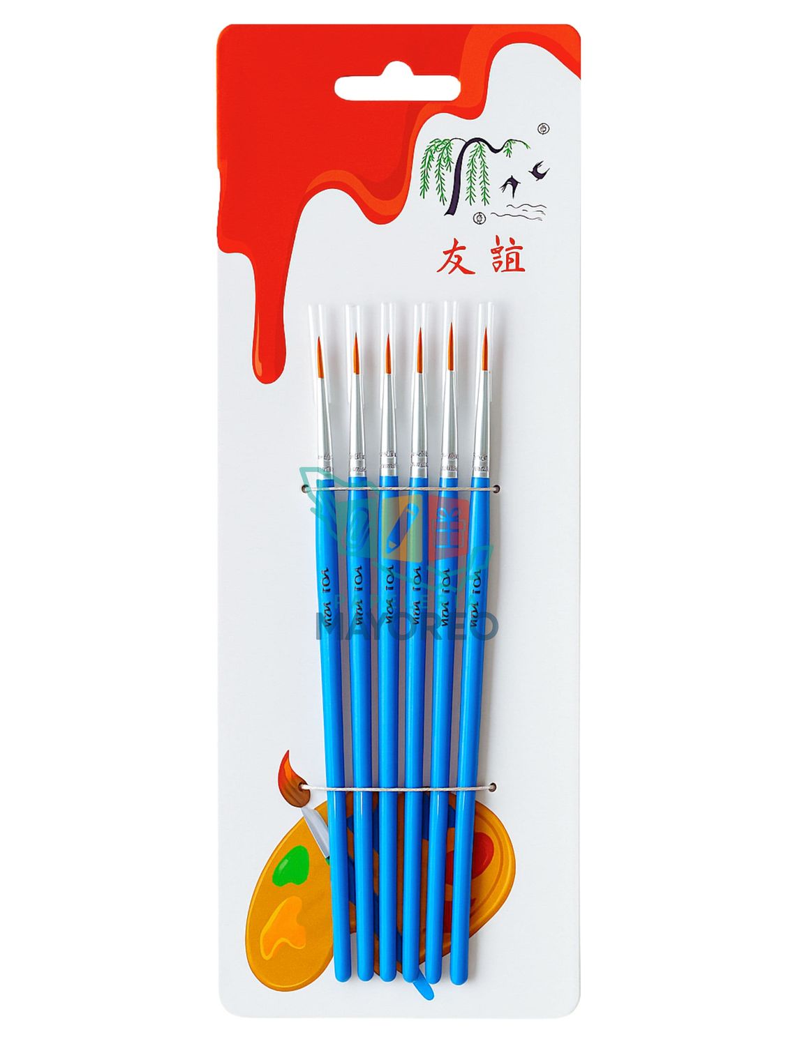 Set de Pinceles – 6 Piezas
