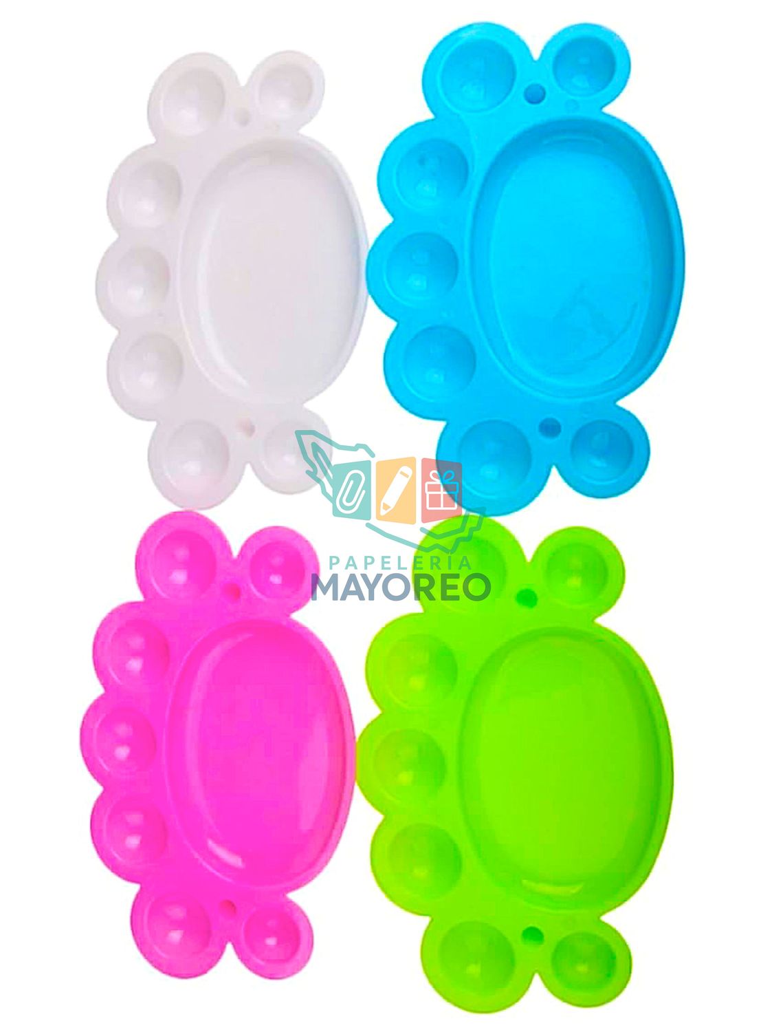Godete chico de colores pza