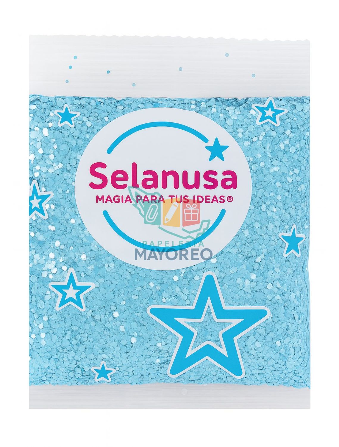 ESCARCHA 50gr azul cielo
