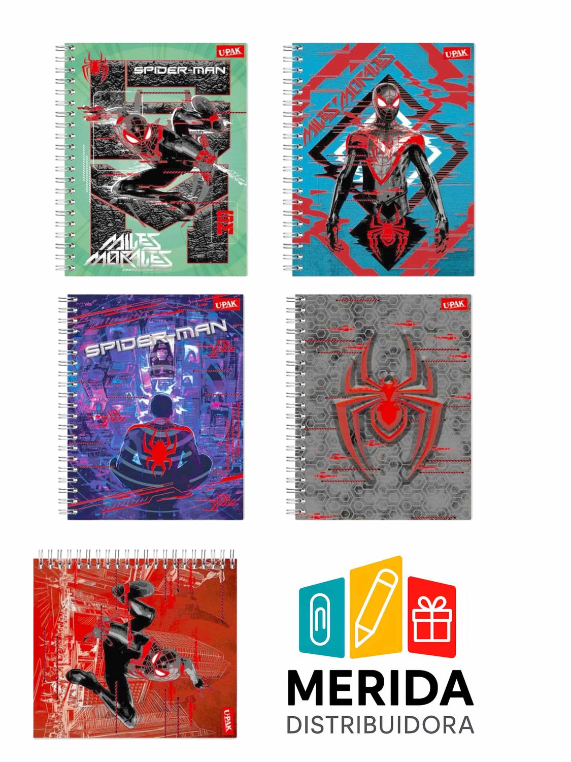 Cuaderno combate 90h raya Spiderman punk 541003