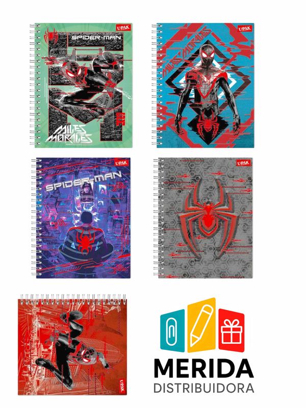 Cuaderno combate 90h raya Spiderman punk 541003