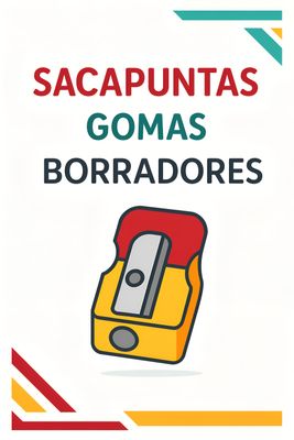 | Sacapuntas - Gomas de borrar |