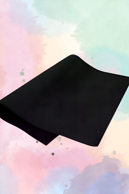 foamy cartulina C/5 liso negro