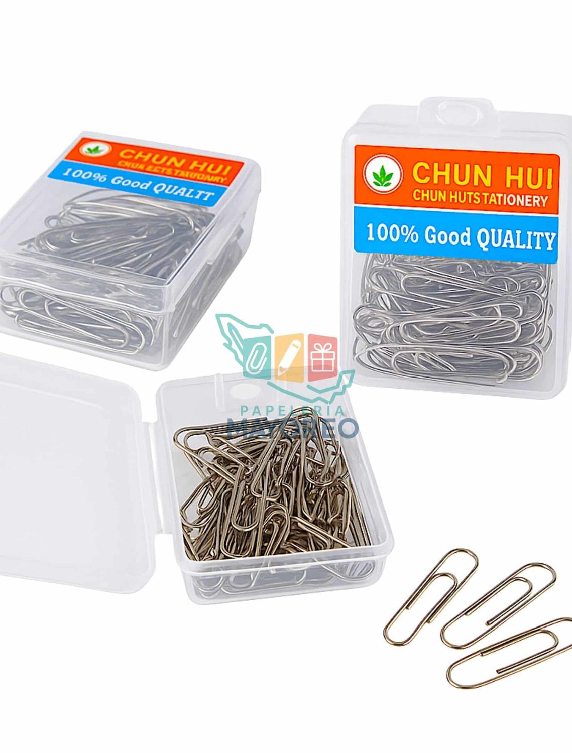 Clips Metálicos – C/80 piezas