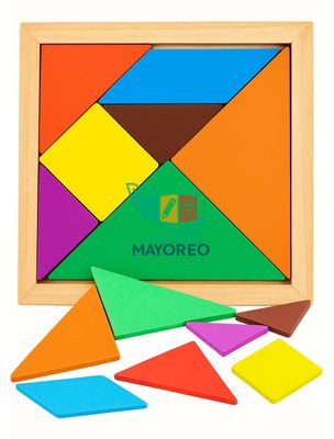Tangram de Madera Didáctico