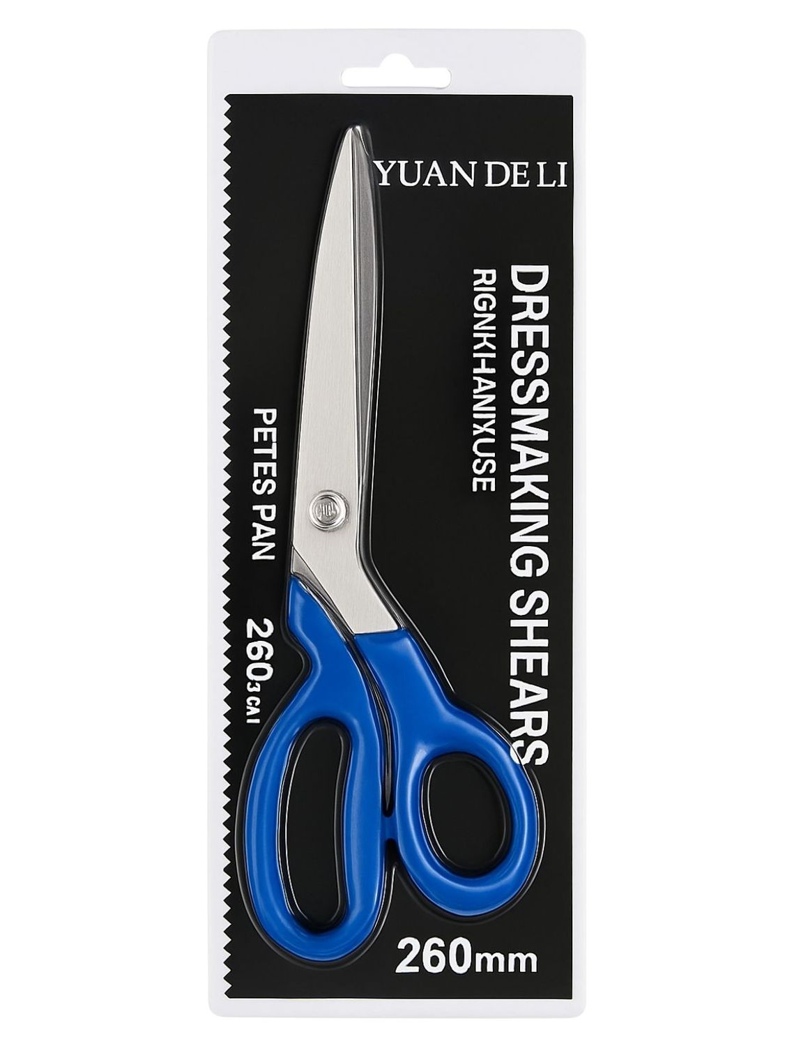 Tijeras de sastre 260mm PITER PAN 2.5mm