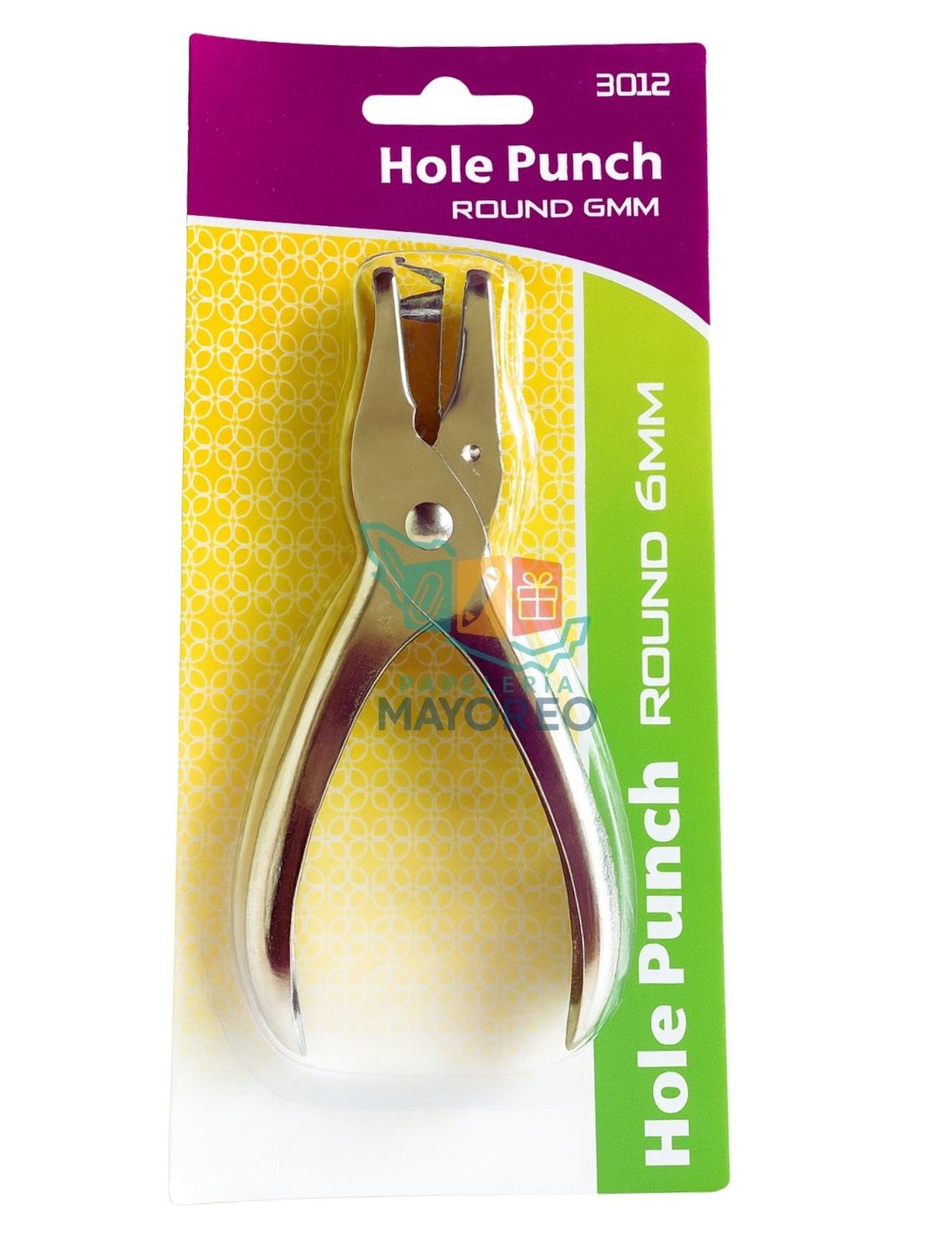Perforadora de 1 orificio 6mm HOLE PUNCH