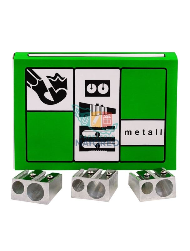 Sacapuntas metalico c/12 doble
