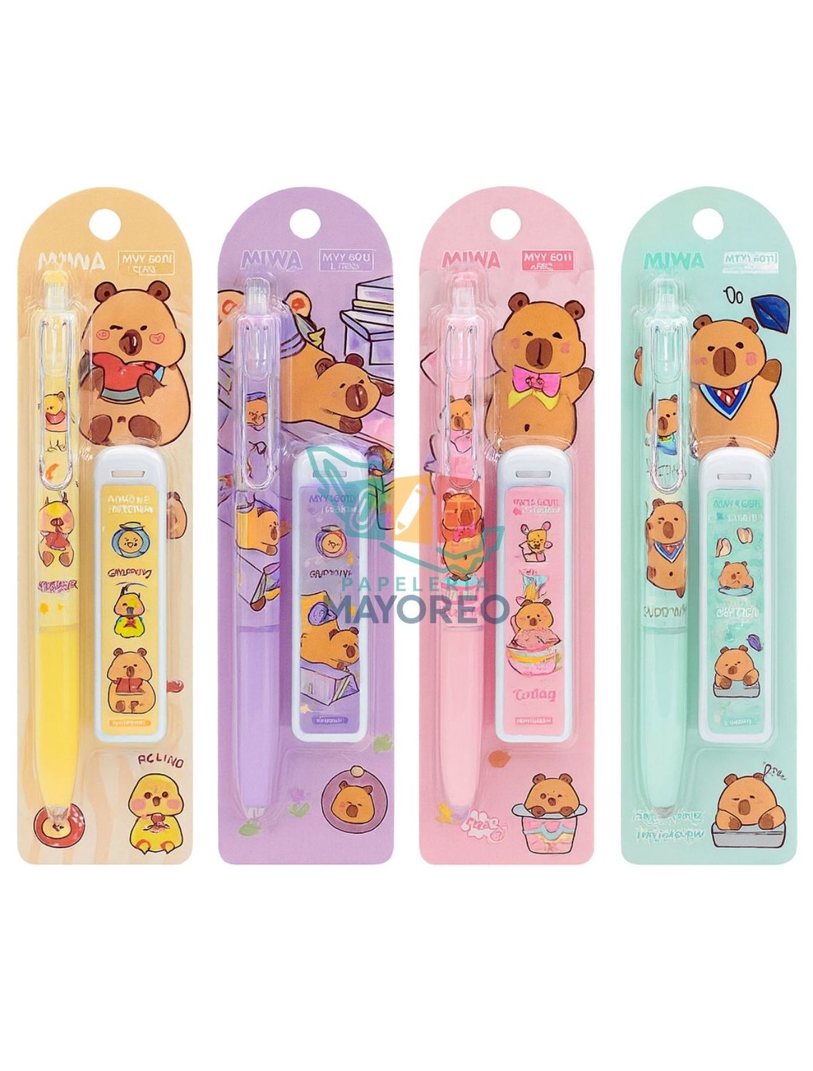 Portaminas 0.5mm con estuche de minas CAPIBARA 02