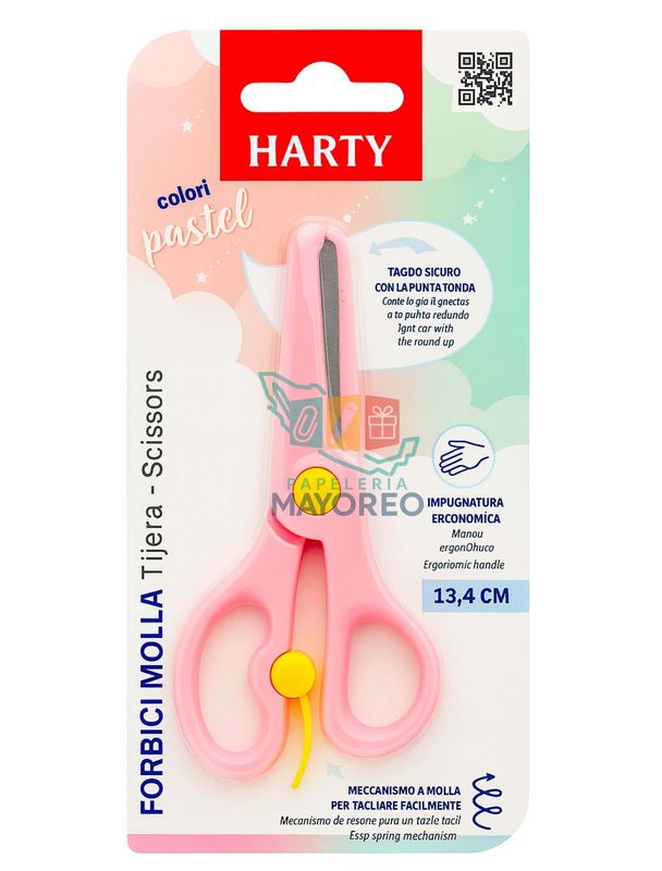 Tijeras Corte Seguro y Mango Ergonómico alma de metal