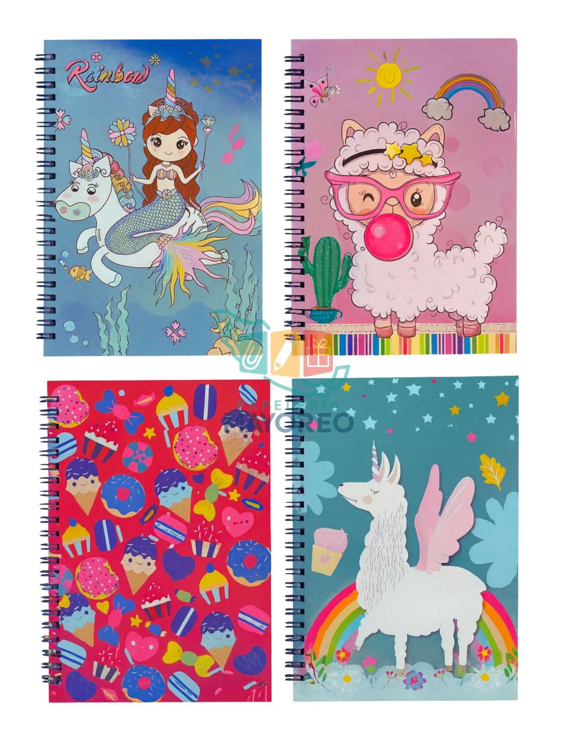 Libreta frances raya metalizada