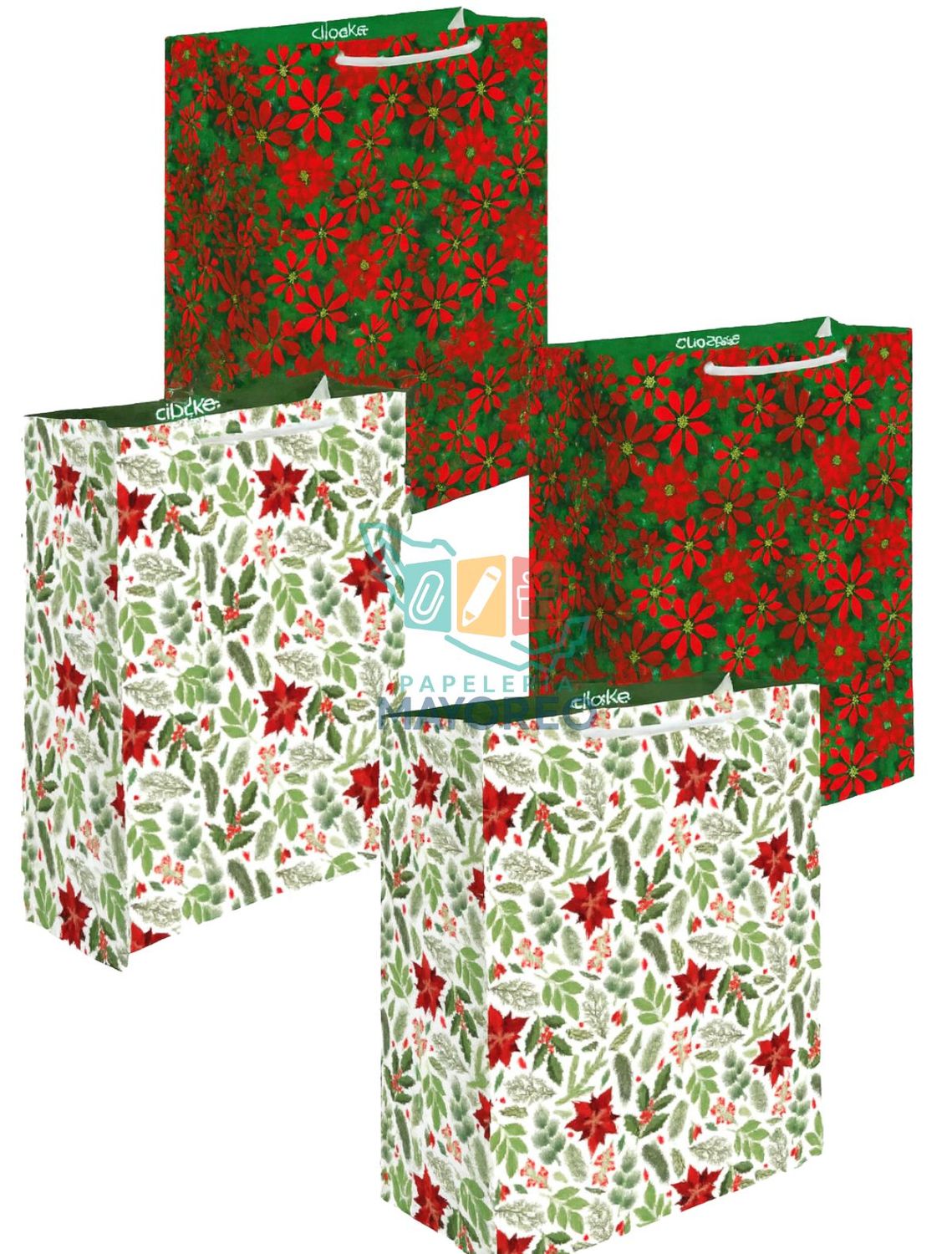 Bolsas de regalo c/10 Mediana Dipak 26x19 cm