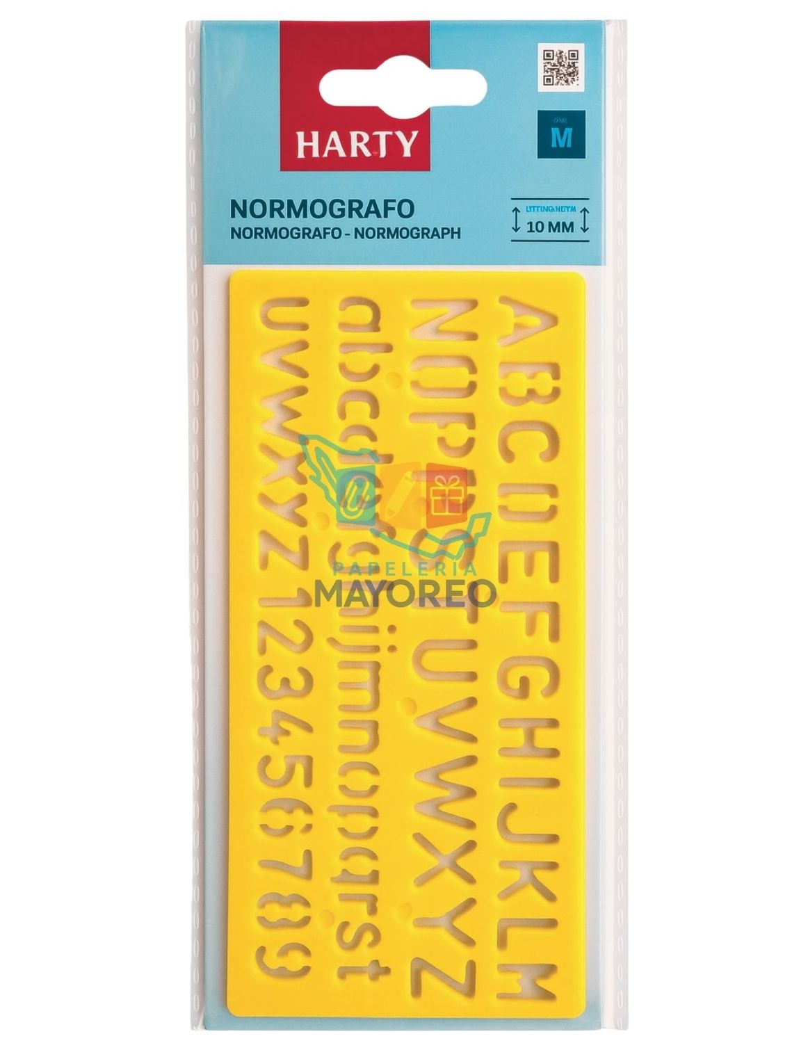 Plantilla de Alfabetos Y Números  10mm HARTY