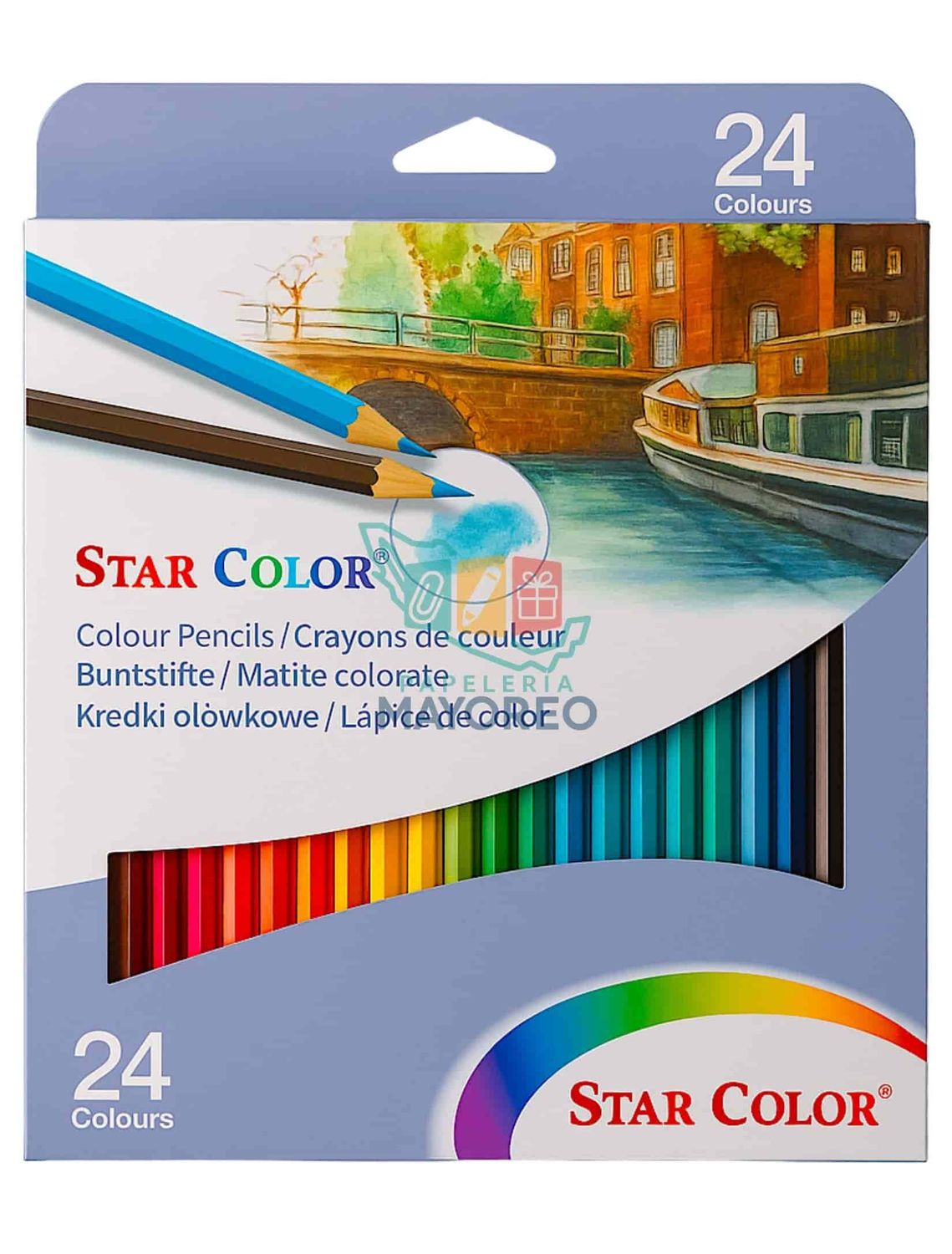 Lápices de Colores Star Color 24 Piezas