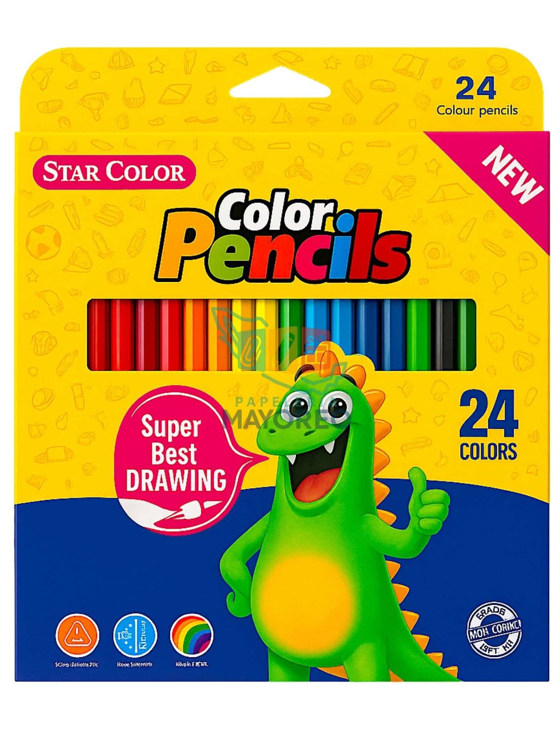 Lápices de Colores Star Color 24 Piezas