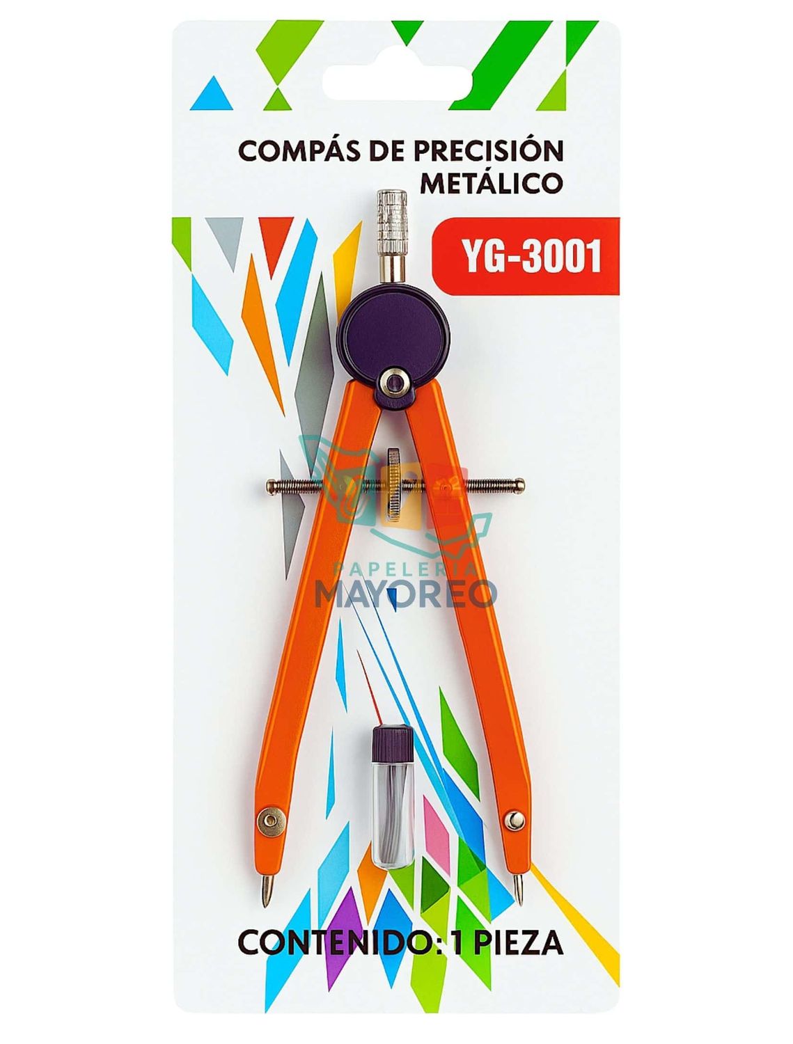 Compás de Precisión Metálico Largo