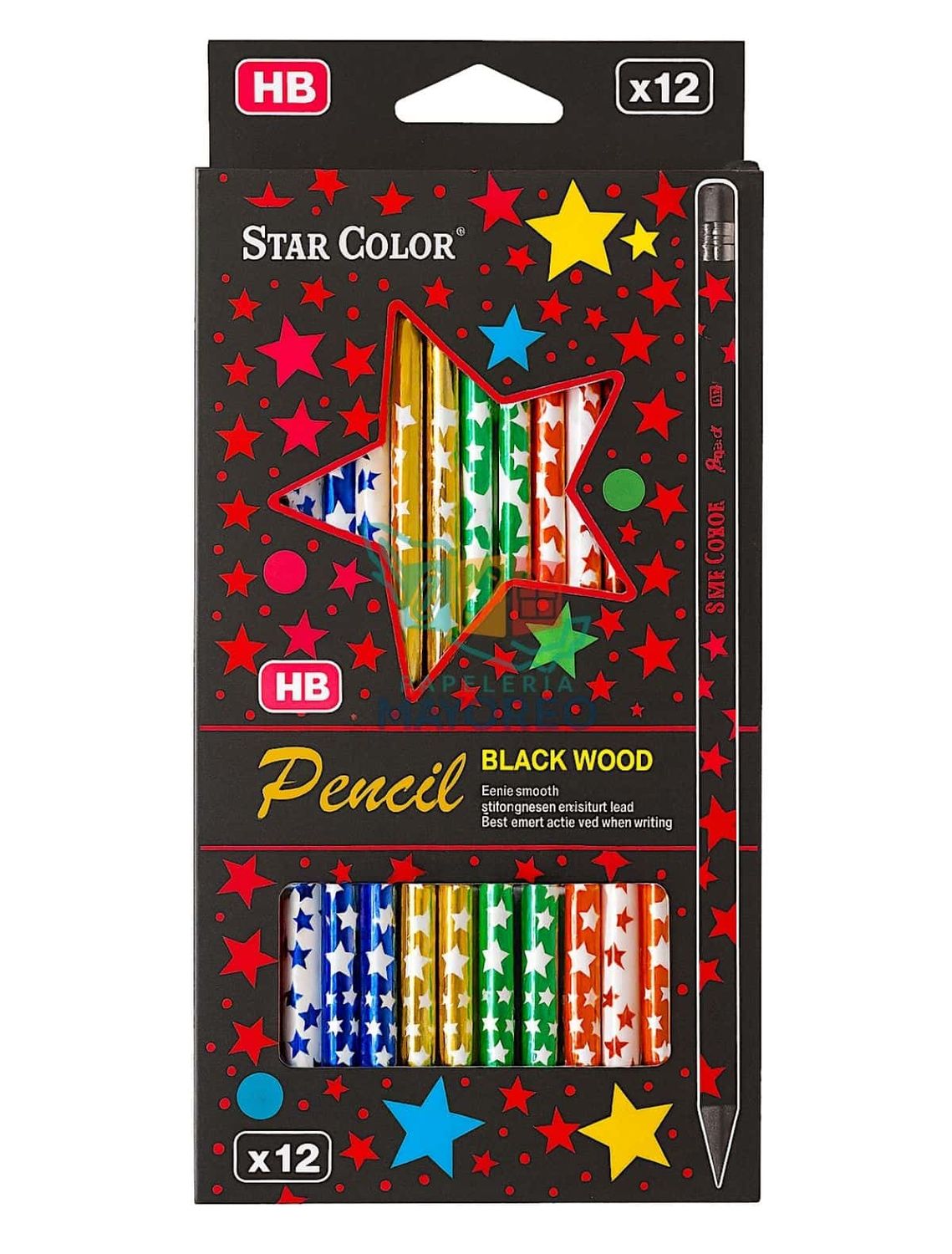 Lápices de Grafito Star Color– Caja con 12 Piezas