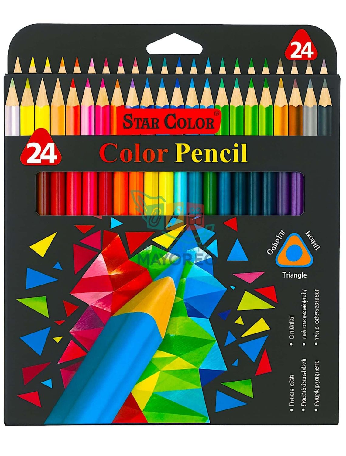 Lápices de Colores Star Color 24 Piezas