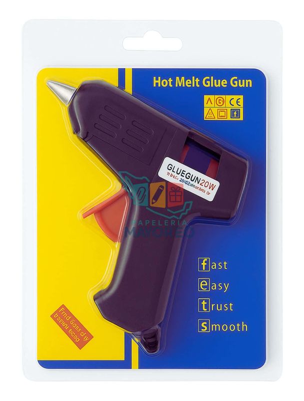 Pistola de Silicón Negra