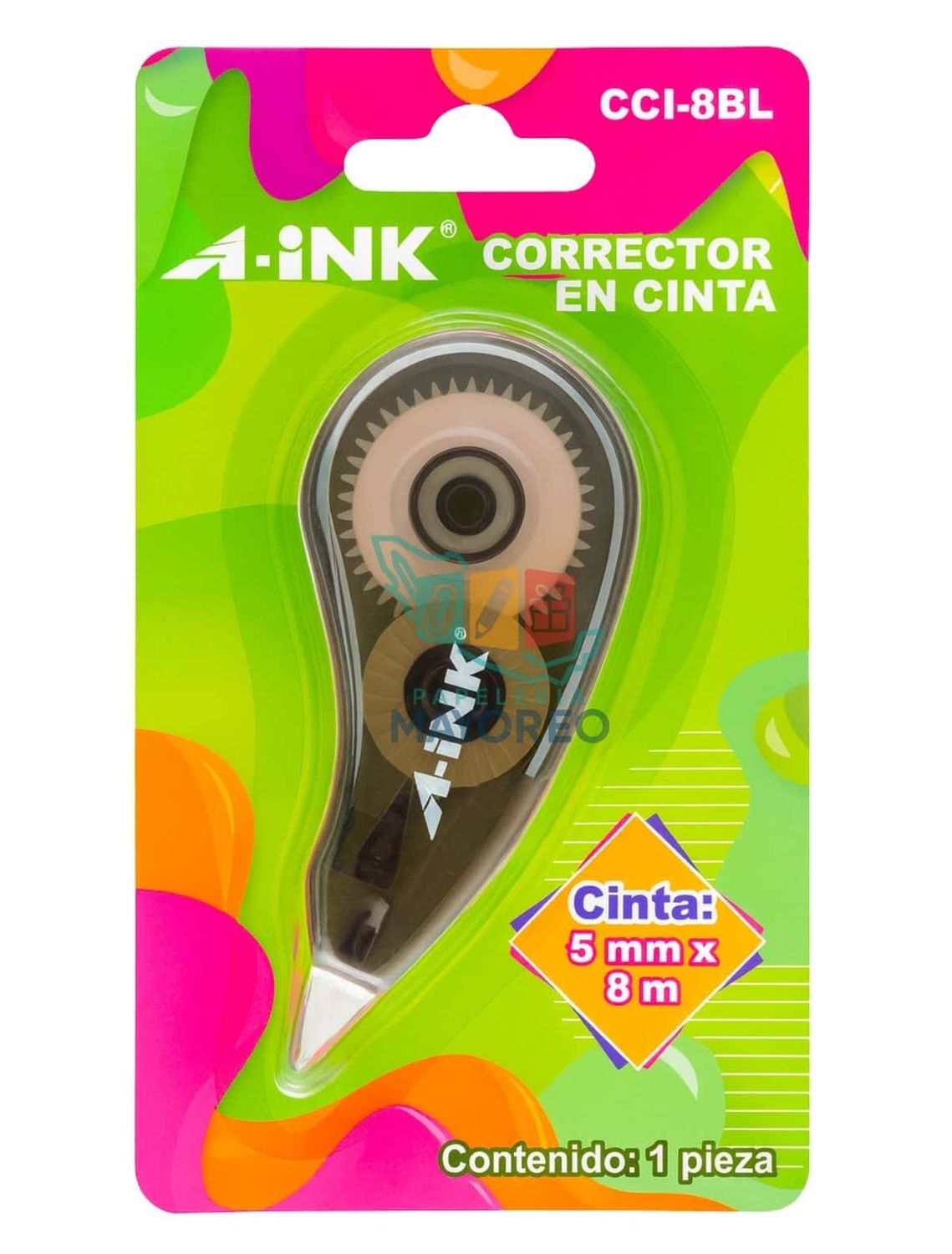 Corrector en Cinta A-INK – 5 mm x 8 m