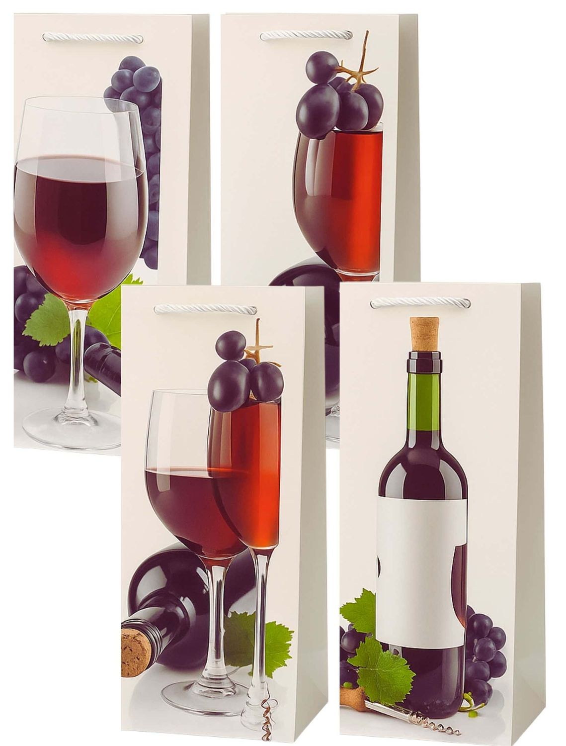 Bolsas de Regalo para Botella – 12 pzas