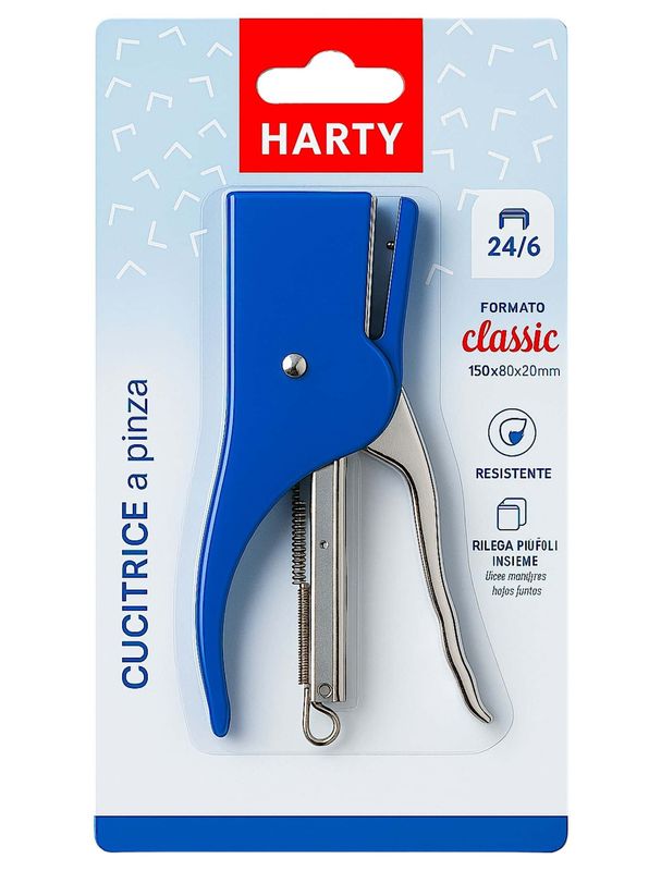 Engrapadora Harty tipo pinza 26/6 grapa clasica