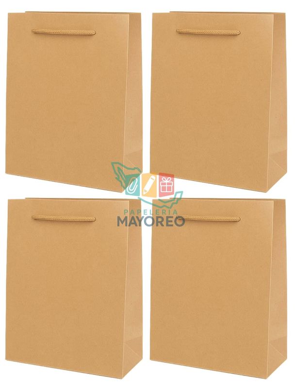005650 Bolsa Kraft 9 piezas 37x28cm