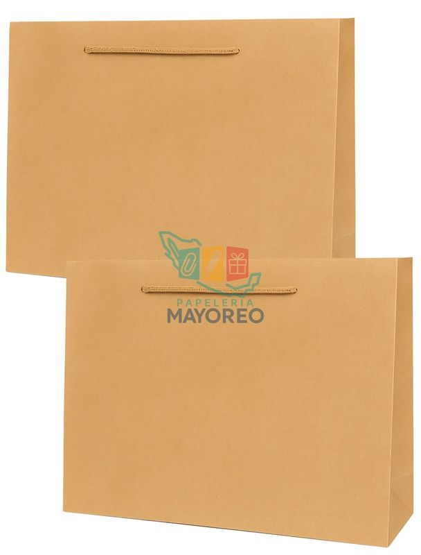 Bolsa Kraft 9 piezas 50x38cm