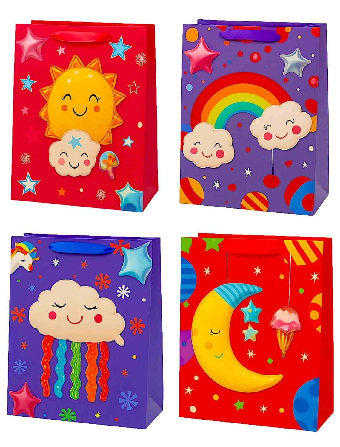 Bolsas de Regalo 9 pzas 32x26 cm