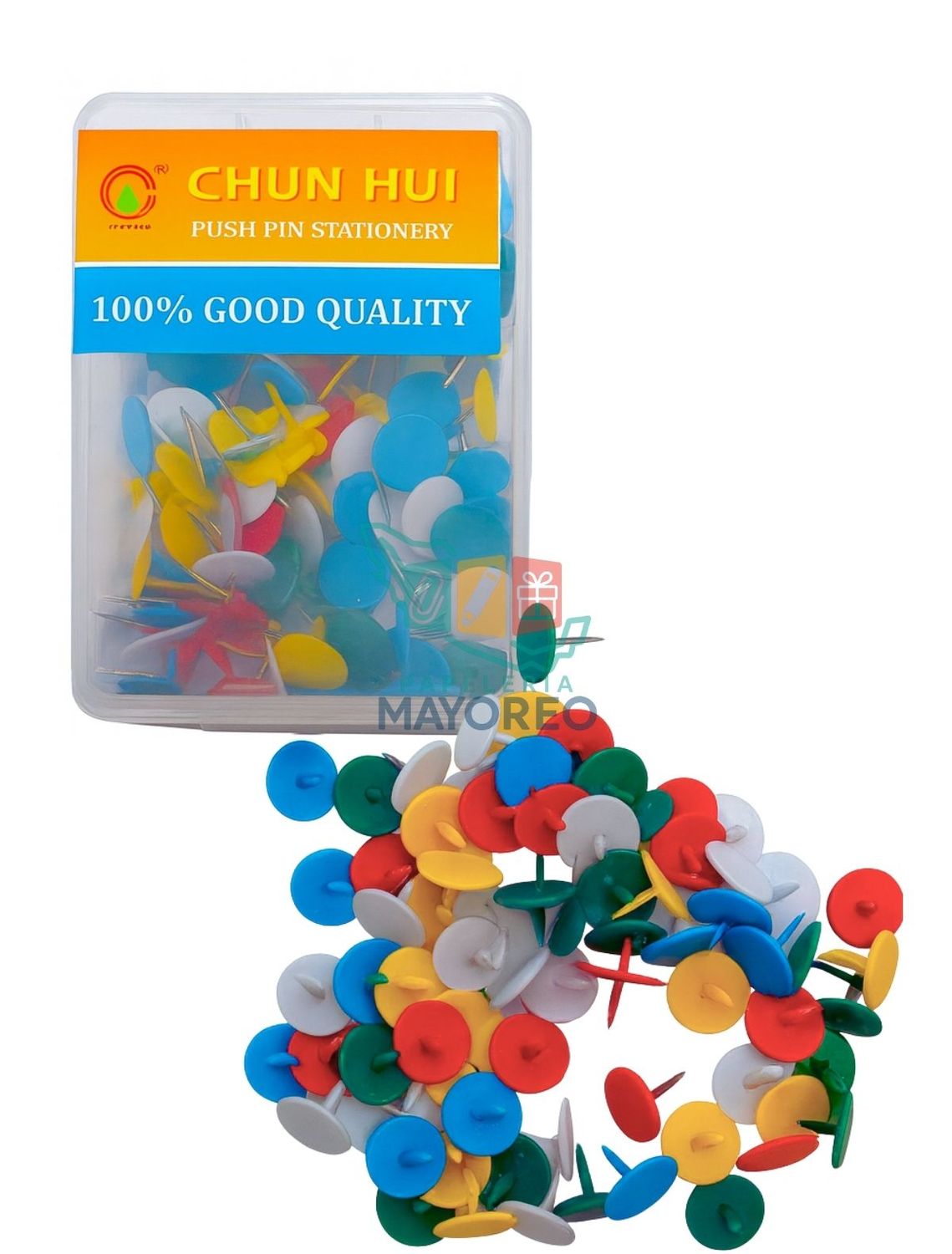 chinchetas cabeza corta c/80