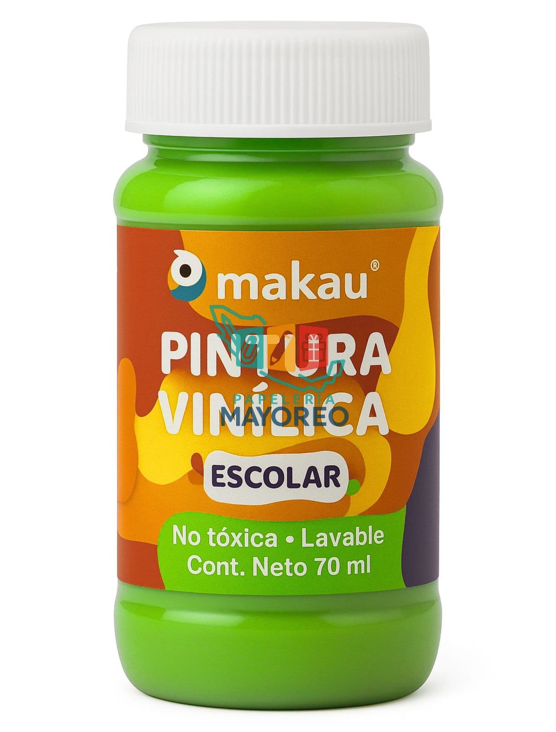 Pintura Vinílica Escolar Verde Pistache – 70 ml