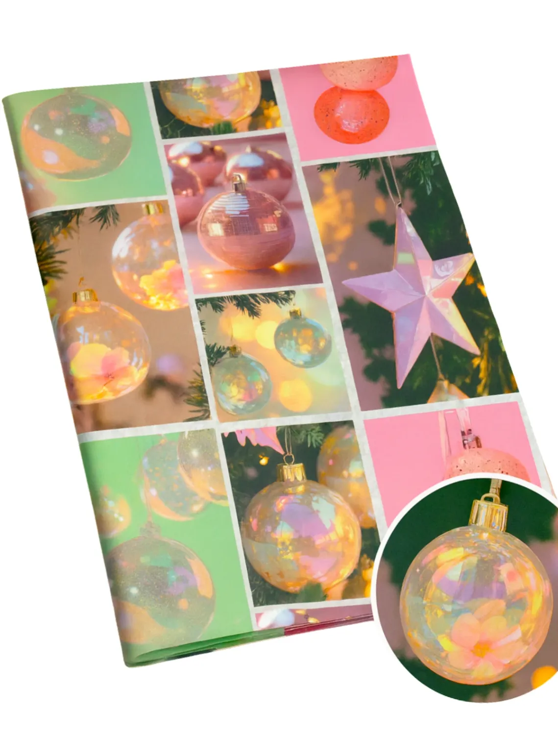 025980 Papel de Regalo Navideño C/10 pzas N9