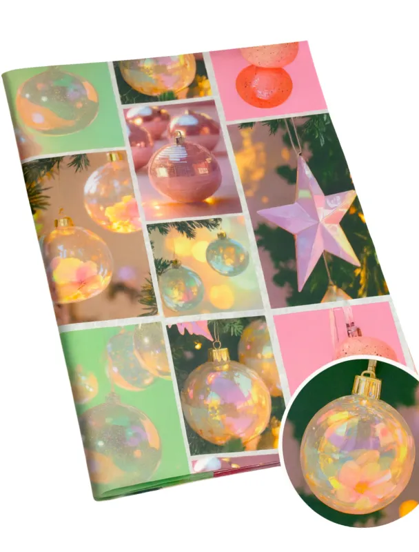 025980 Papel de Regalo Navideño C/10 pzas N9