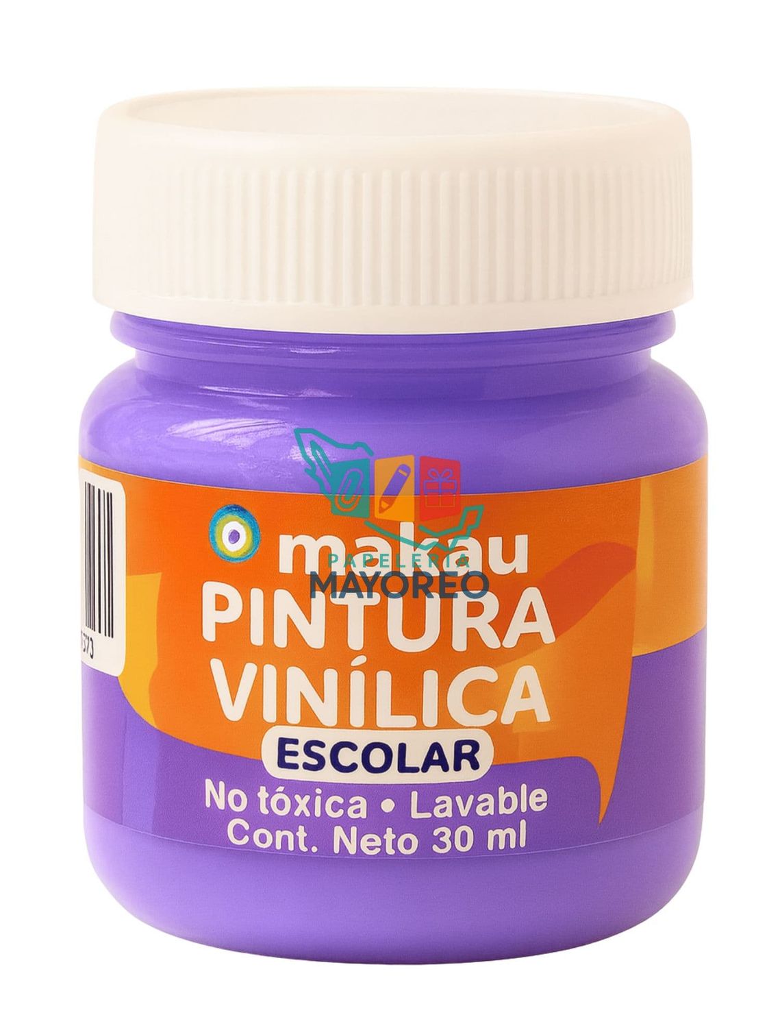 Pintura Vinílica Lila 30 ml c/6 pzas