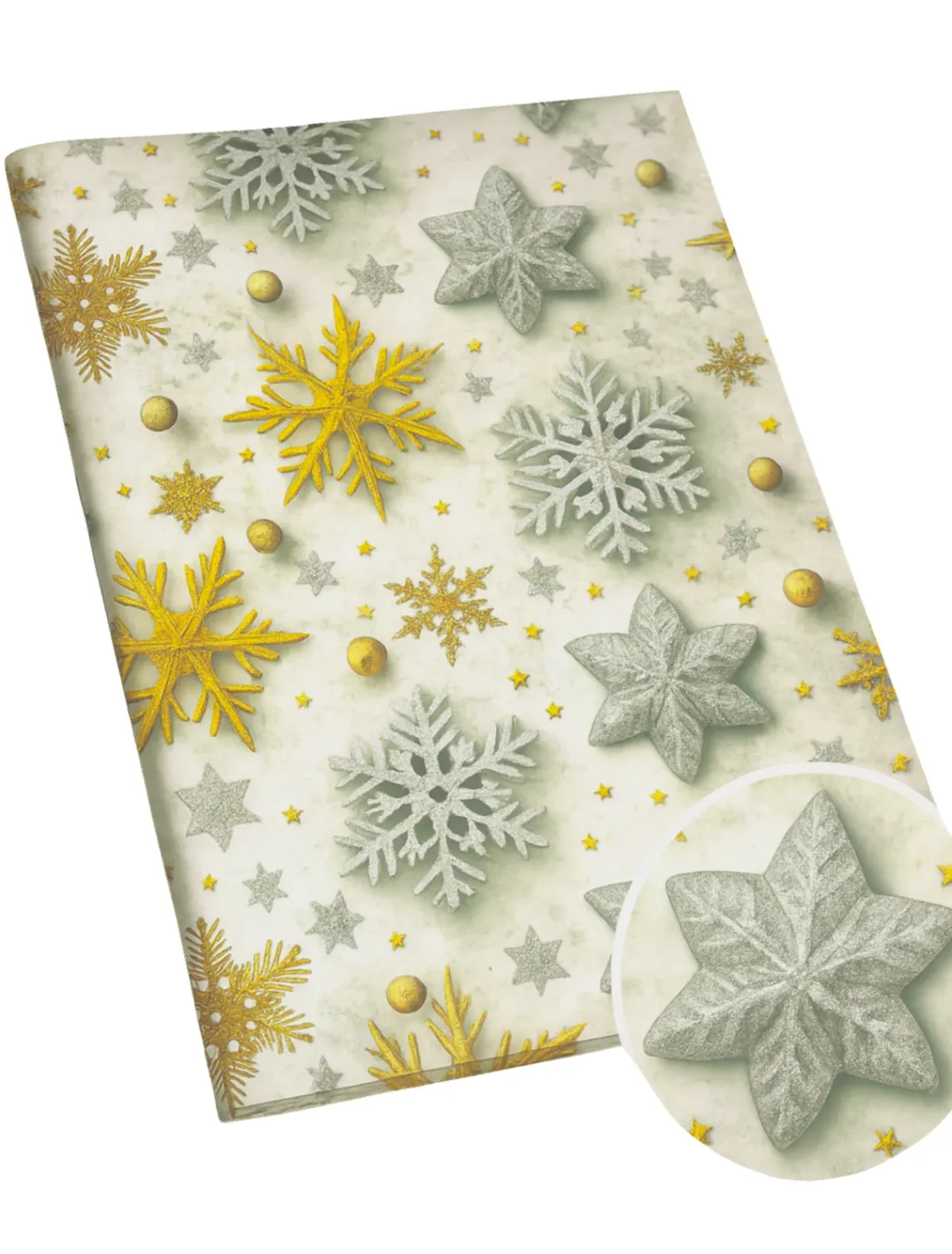 025989 Papel de Regalo Navideño C/10 pzas N13