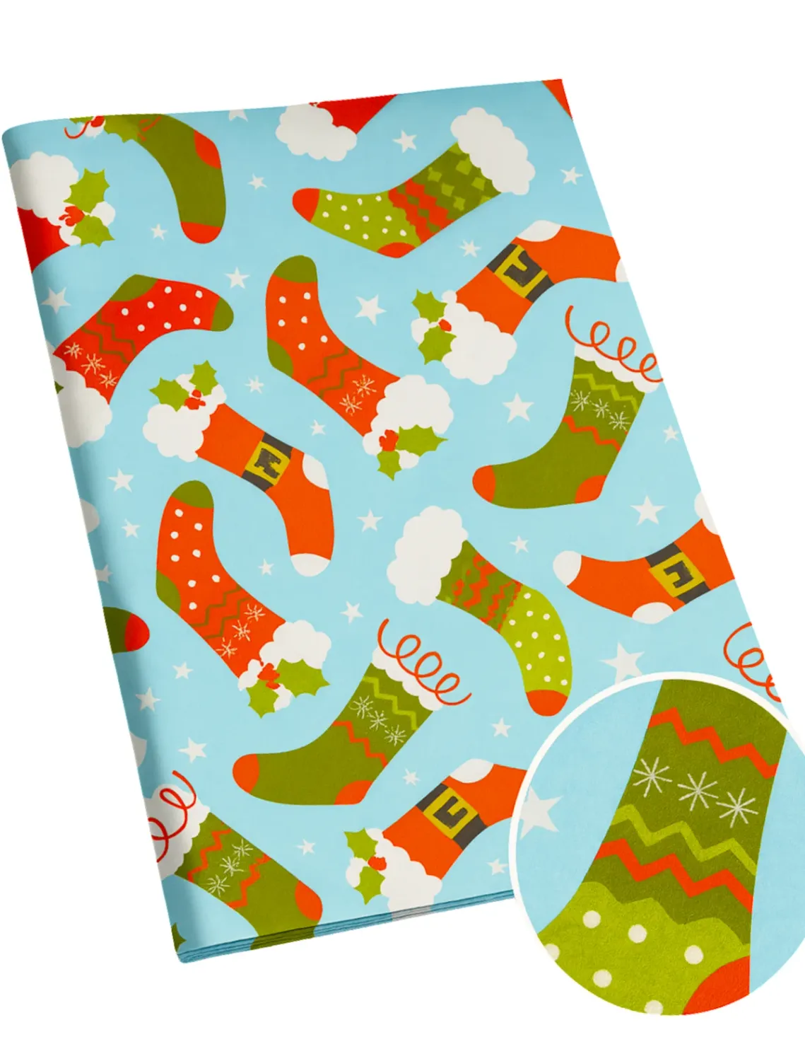025983 Papel de Regalo Navideño C/10 pzas N14