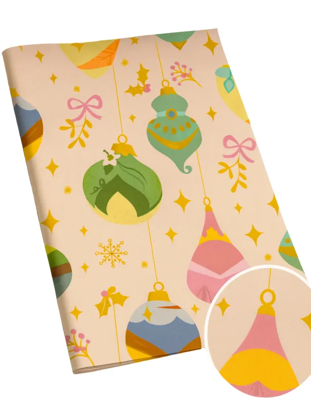 021882 Papel de Regalo Navideño C/10 pzas N15