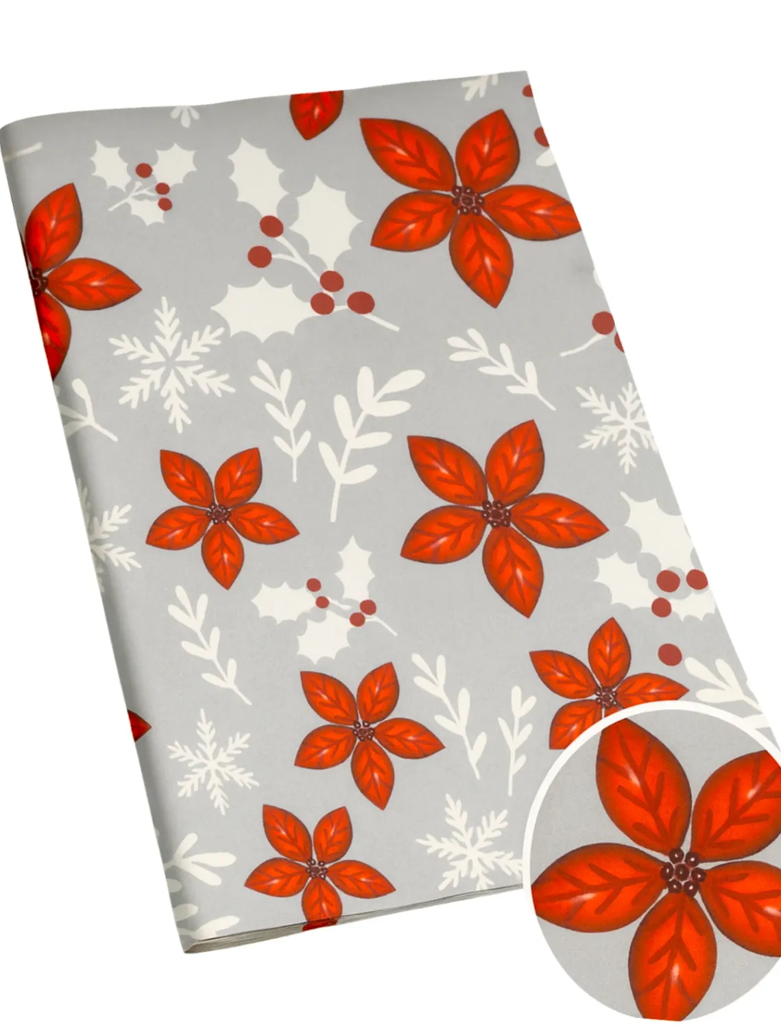 025335 Papel de Regalo Navideño C/10 pzas N16