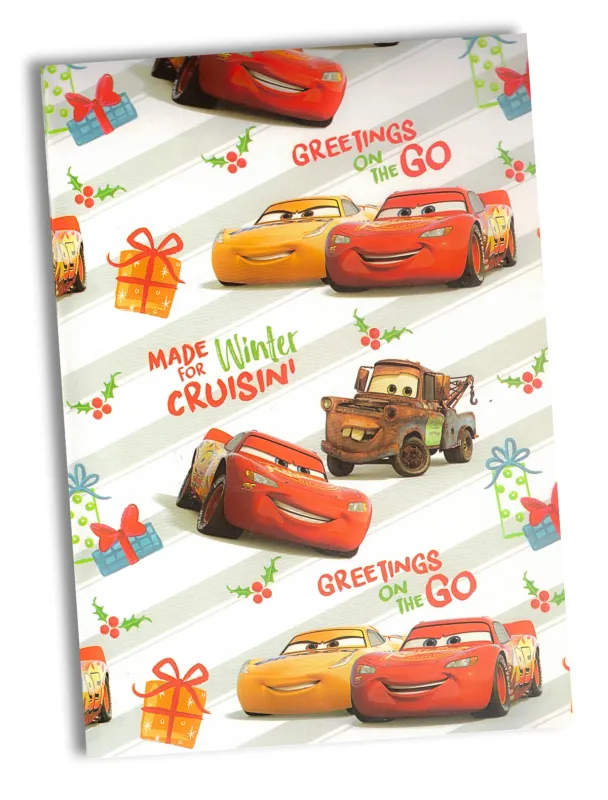 021427 Papel de Regalo Navideño Licencia C/10 pzas N20