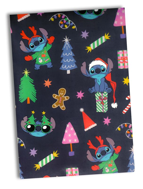 021084 Papel de Regalo Navideño Licencia C/10 pzas N25