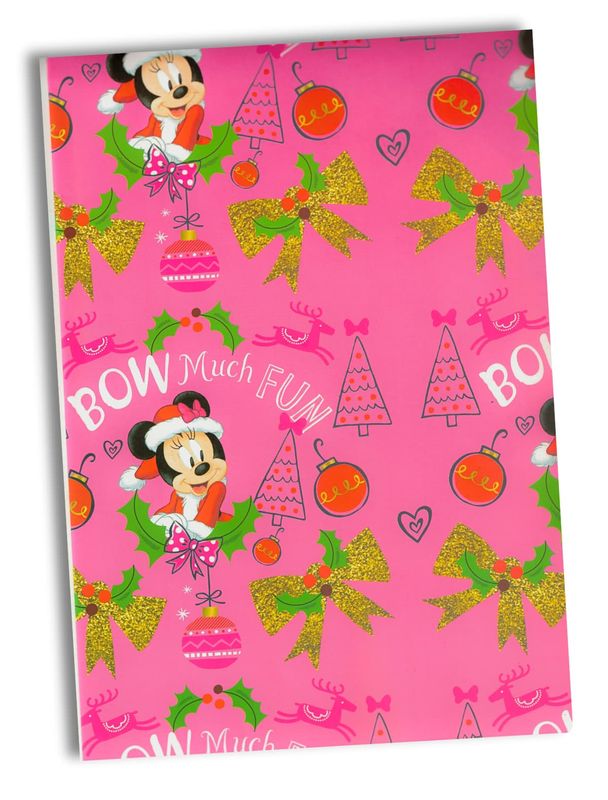 021222 Papel de Regalo Navideño Licencia C/10 pzas N31