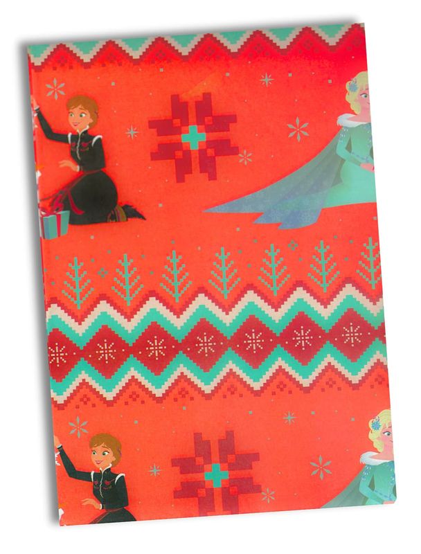 021883 Papel de Regalo Navideño Licencia C/10 pzas N32