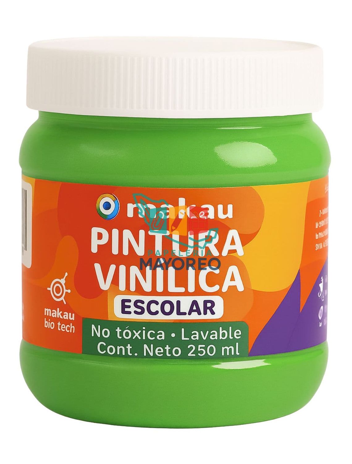 Pintura Vinílica Escolar Verde Pistache 250 ml