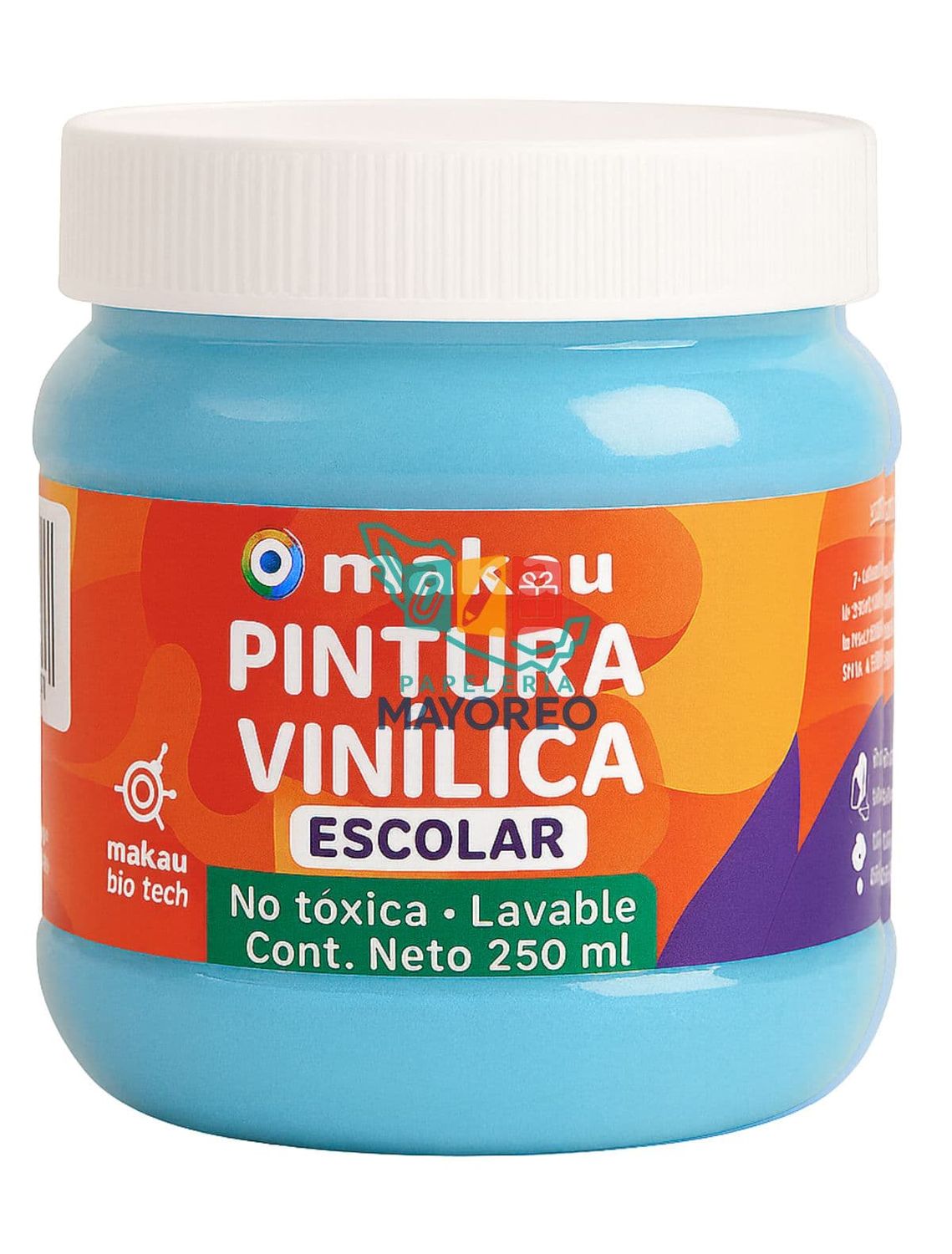 Pintura Vinílica Escolar Azul cielo 250 ml