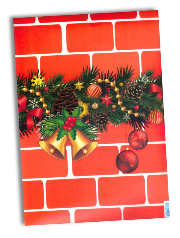 025932 Papel de Regalo Navideño C/10 pzas N35