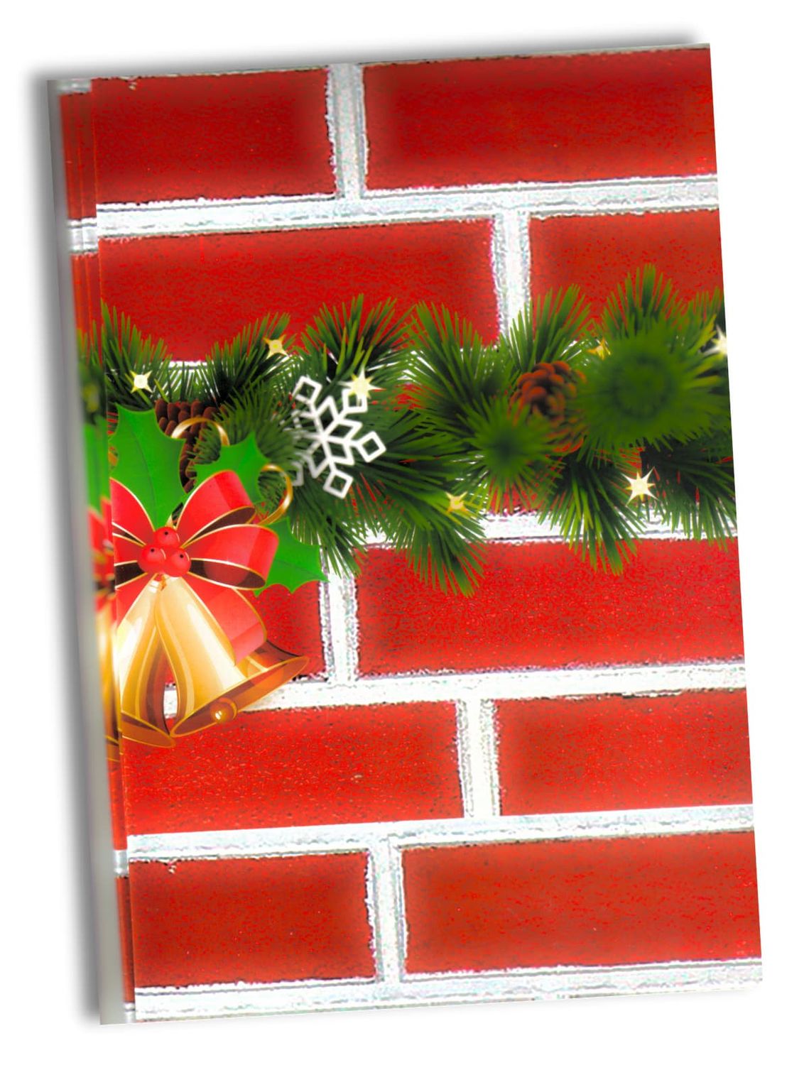 025933 Papel de Regalo Navideño C/10 pzas N34