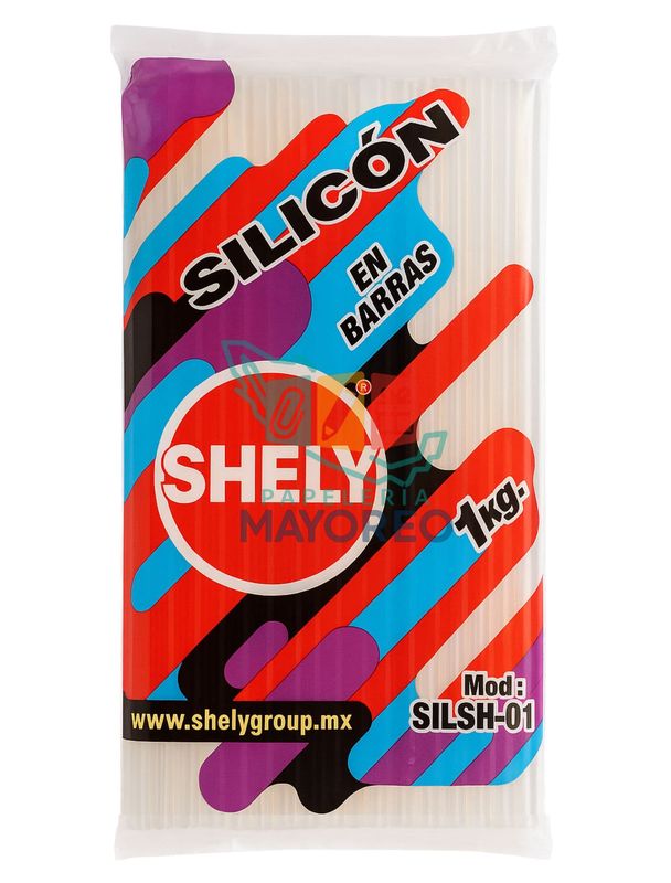 Silicón en Barras Delgado SHELY 1 kg