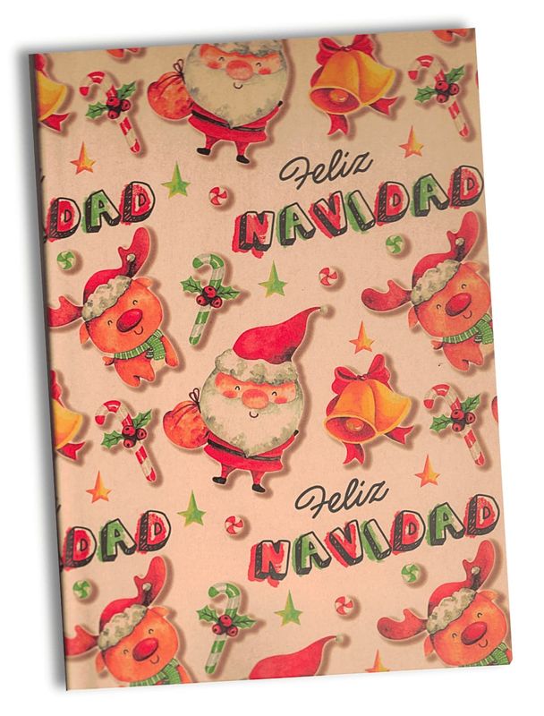212414 Papel Kraft Navideño C/10 pzas N41