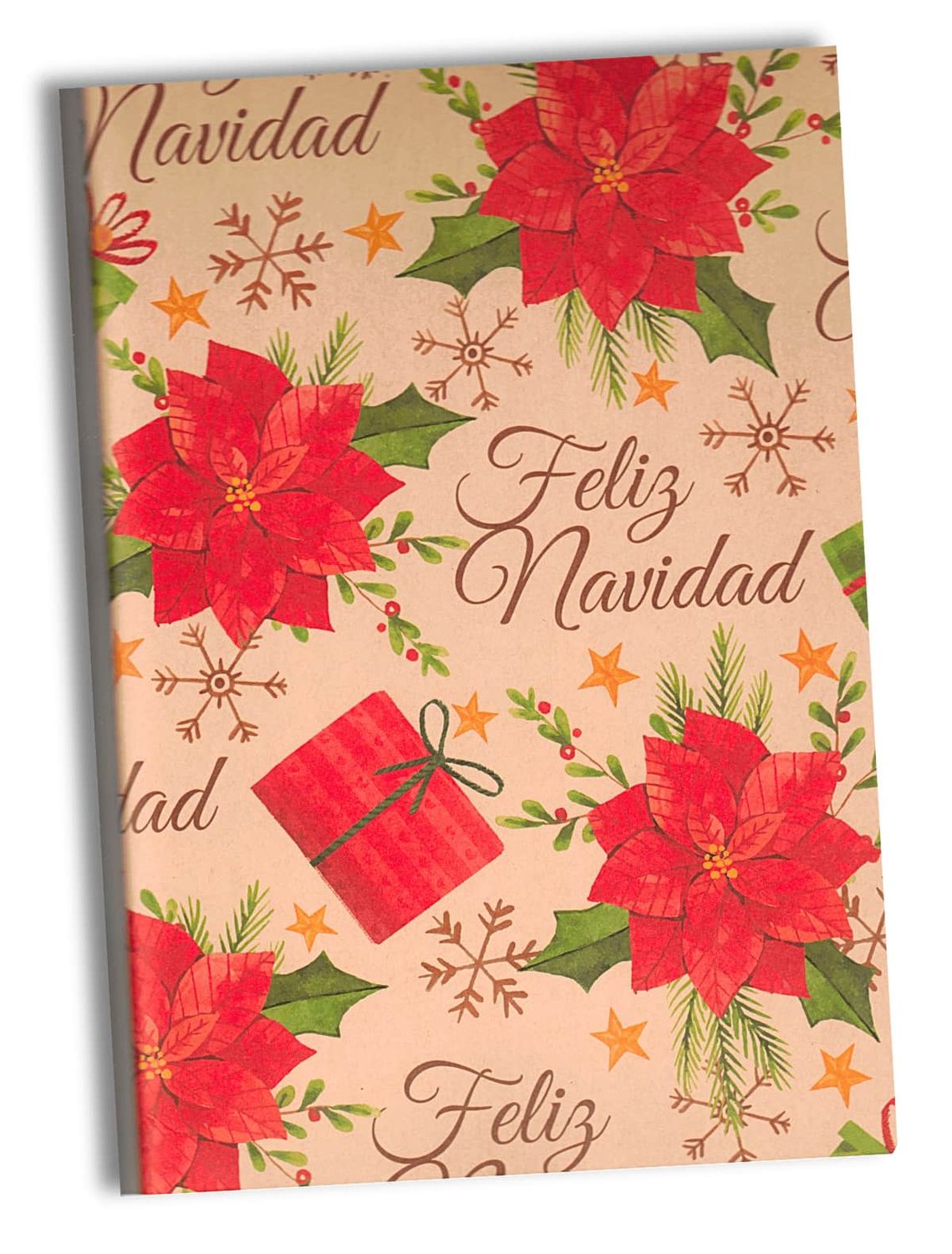 210564 Papel Kraft Navideño C/10 pzas N43